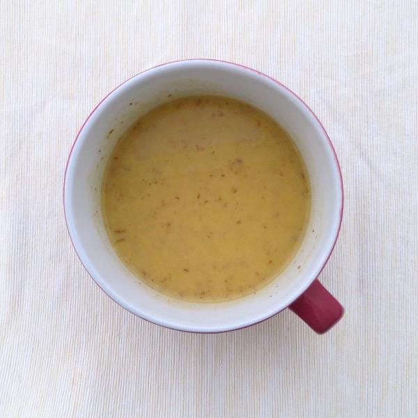 Creme de legumes com sementes de linha�a