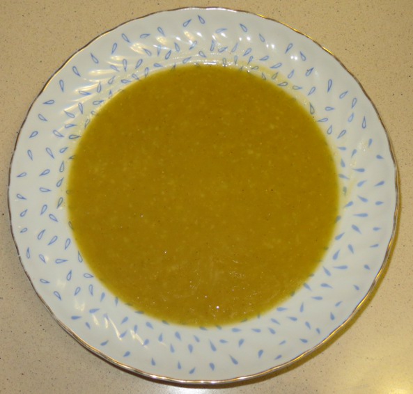 Sopa de Kamut e Ab�bora